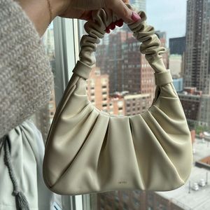 JW Pei Great Condition White Scrunch Handle Bag